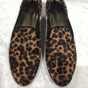 Stuart Weitzman Leopard Loafers/Flats